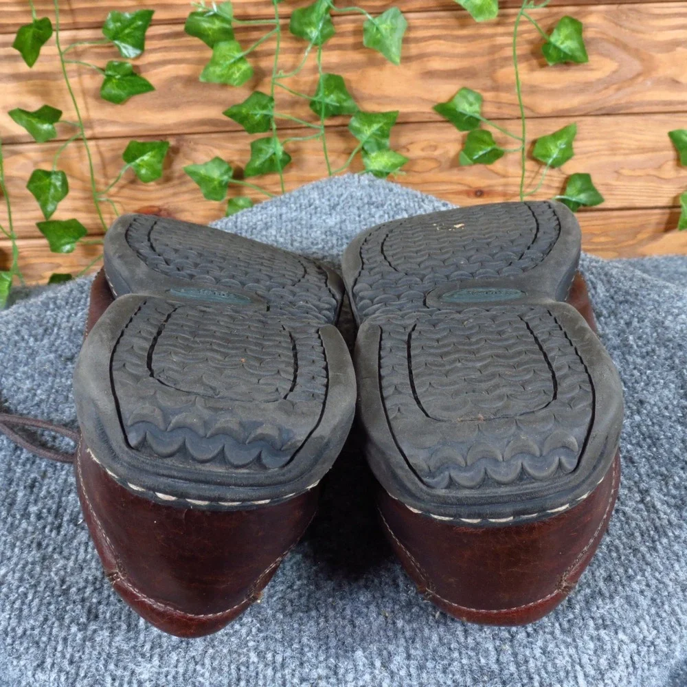 Clarks Nebulae Mens Casual‎ Leather Oxford Shoes Size 9.5 Brown Business Casual